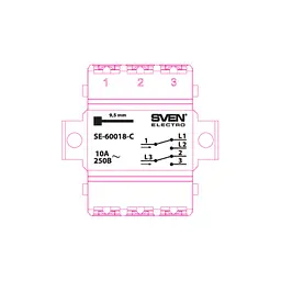 Перемикач Sven SE-60018-C cream (7100044) - мініатюра 3
