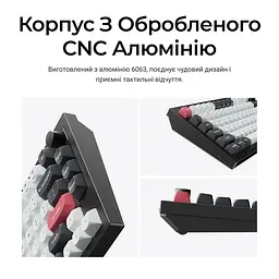 Клавіатура Keychron Q1 HE Magnetic Switch Black RGB (Q1H-M1-UA) - мініатюра 10