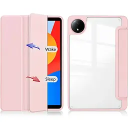 Чохол-книжка BeCover Soft Edge TPU з кріпленням для стілусу для Xiaomi Redmi Pad SE 8.7" Pink (712570) - мініатюра 2