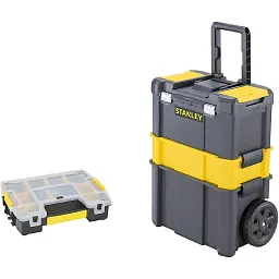 Ящик з колесами Stanley з органайзером 47.5x28.5x62.3 см (STST1-81320) - мініатюра 3