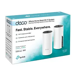 Точка доступу Wi-Fi TP-Link DECO-M4-2-PACK - мініатюра 5