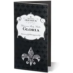 Пестіс з кристалів Petits Joujoux Gloria set of 2 - Silver, прикраса на груди - мініатюра 2