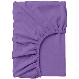 Простирадло на резинці з вареної бавовни Cosas Lavender 150х200х20 см (48WashedCottonPlumLight_150x200x20)