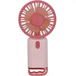 Портативний міні-вентилятор Multi Fan RL-07 акумуляторний USB рожевий
