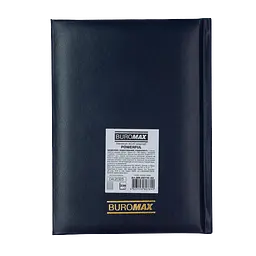 Щоденник недатований Buromax Powerful A5 бумвініл/поролон 336 сторінок темно-синій (BM.20710-03) - мініатюра 2
