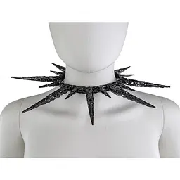 Чокер Gothic Punk з довгими шипами