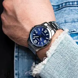 Чоловічий годинник Casio MTP-V004D-2B Сріблястий ( AT1141-0117 ) - мініатюра 3