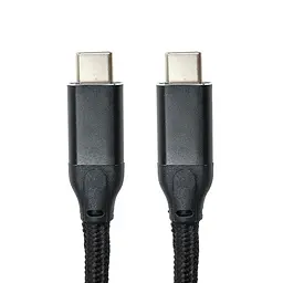 Кабель San Guan USB 3.0 Type-C - Type-C PD 60W, 3м, чорний