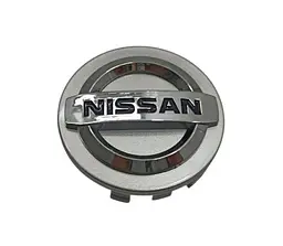 Ковпак колеса Nissan сріблястий 58x50x11 мм пластик 1 шт OEM 403428H700 (ковпачок диска) - мініатюра 3