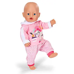 Набір одягу для ляльки Baby Born Рожевий спортивний костюм 43 см (837313) - мініатюра 2