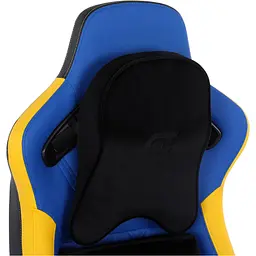 Геймерське крісло GT Racer X-0724 Blue/Yellow [122598] - мініатюра 8