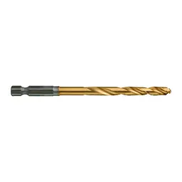 Свердло по металу RedHEX SHOCKWAVE HSS-TiN MILWAUKEE, діаметр 6,0х105х63мм, (10шт), пластикова коробка - мініатюра 2