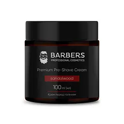 Крем перед голінням Barbers Pre-Shaving Cream Sandalwood 100 мл - мініатюра 2