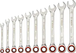 Ключі комбіновані Professional, 6-19мм, набір 10шт Bosch hoz0013890 - мініатюра 2