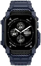 Чохол-ремінець Spigen Rugged Armor Pro для Apple Watch 10 46 mm Navy Blue (ACS08606) - мініатюра 4