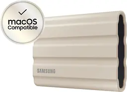 Портативний SSD Samsung 2TB USB 3.2 Gen 2 Type-C T7 Shield - мініатюра 2