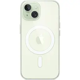 Чохол Clear Case with MagSafe для Apple iPhone 15 Transparent AA [92696] - мініатюра 8