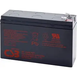 Акумулятор CSB HR1224WF2 AGM 12V 6,5Ah