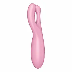 Вібратор для клітора Satisfyer Threesome 4 14 см рожевий - мініатюра 2