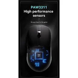 Миша Ajazz AJ159P MC Charging Dock Black (AJ159P-MC-B) [141349] - мініатюра 6