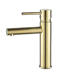 Змішувач для умивальника VBI Lirio низький gold VBI-050500GL