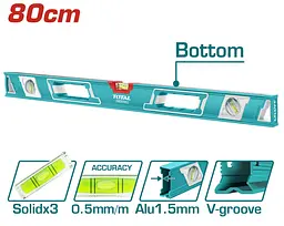 Рівень TOTAL TMT28086 L=800 мм - мініатюра 1