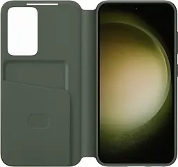 Оригінальний чохол-книжка для Samsung Galaxy S23 Plus S-View Smart Wallet Case EF-ZS916CGEGRU Khaki - мініатюра 3