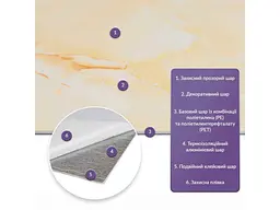 Самоклеюча PET плитка STICKER WALL 600x300мм x 2мм стінова SW-00002348 - мініатюра 3