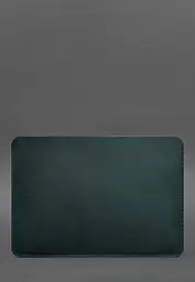 Шкіряний чохол BlankNote для MacBook 14 дюйм Зелений Crazy Horse - мініатюра 4