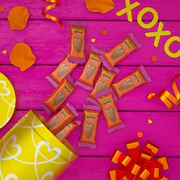 Шоколадні цукерки Reese's Valentine's Day Milk Chocolate Peanut Butter Hearts Candy 272г - мініатюра 5