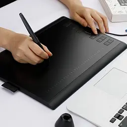 Huion Графічний планшет 10"x6.2" H1060P, MicroUSB, чорний - мініатюра 4