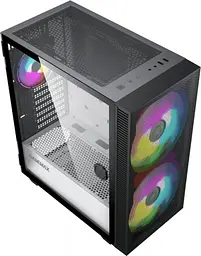 Корпус GameMax Aero Black (Aero Black) Без БП - мініатюра 4