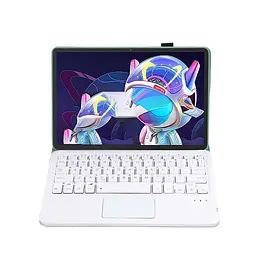 Чохол-книжка BeCover з бездротовою клавіатурою для Lenovo Tab M10 Plus TB-125F 3rd Gen /K10 Pro TB-226/Xiaoxin Pad -2022 10.61" Dark Green (712392) - мініатюра 2