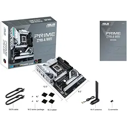 Материнська плата Asus Prime Z790-A WIFI s1700 Z790 4xDDR5 M.2 HDMI DP Wi-Fi BT ATX білий - мініатюра 2