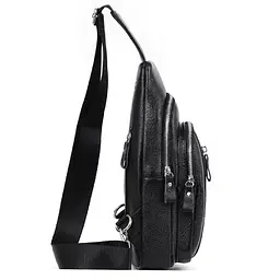Сумка на одну шлейку чорна Tiding Bag FL-A25F-5055A - мініатюра 5
