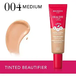 Зволожувальний тональний флюїд Bourjois Healthy Mix Clean відтінок 004 (Medium) 30 мл - мініатюра 3