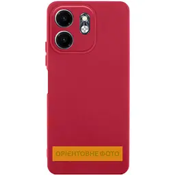 Чохол TPU GETMAN Liquid Silk Full Camera для Motorola Edge 50 Fusion Червоний / Dark Red