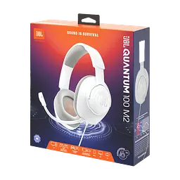 Навушники JBL ігрові для ПК PS5 Xbox Nintendo QUANTUM 100M2 ( QTUM100M2WHT) білі - мініатюра 6