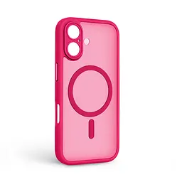 Чехол для Apple iPhone 17, Lush MagCase, розовый, противоударная панель-накладка из TPU и PC, полупрозрачный чехол с MagSafe (с магнитом), с защитой камеры, поддержка беспроводной зарядки, защита всего корпуса, ArmorStandart (ARM87484) - мініатюра 2
