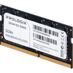 Модуль пам'яті ProLogix DDR4 16GB SO-DIMM 2666MHz (PRO16GB2666D4S) - мініатюра 3