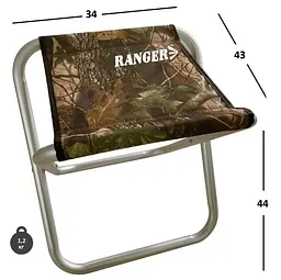Стілець складаний Dunay Ranger 44х34х43 см tur0000977 - мініатюра 6