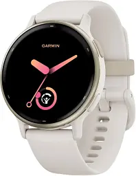 Смарт-годинник Garmin Vivoactive 5 Cream Gold Aluminum Bezel with Ivory Case and Silicone Band (010-02862-11/5B)