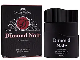 Туалетна вода для чоловіків Lotus Valley Dimond Noir 100мл (MM32040) - мініатюра 2