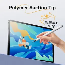 Стилус Vention 3-in-1 Magnetic Stylus Pen White Aluminum Alloy Type (KQLW0) - мініатюра 6