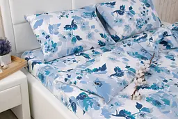 Комплект постільної білизни Руно півтораспальний "Blue Flowers" бязь 1.114_Blue Flowers - мініатюра 5