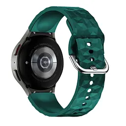 Ремінець для Samsung Galaxy Watch 6 - зелений ширина кріплення 20мм силікон Watchbands Diamond (W28-5WB695511196) - мініатюра 2