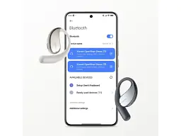 Навушники TWS Xiaomi OpenWear Stereo Sandstone Biege (BHR8473GL) - мініатюра 6
