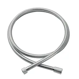 Шланг для душу Koer KB-0803-150-01 150 см силіконовий KR4842, Хром