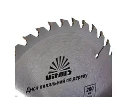 Диск пиляльний Vitals по дереву 200x32/30/25.4 мм ATB 40 (00000001681387) - мініатюра 4