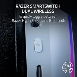 Гарнітура ігрова Razer Barracuda X Chroma BT/WL RGB білий (RZ04-05220200-R3M1) - мініатюра 2